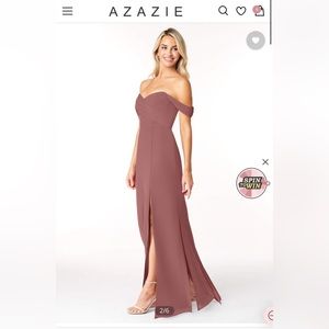 AZAZIE JORETTA Dress in Desert Rose